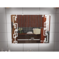 Зеркало для ванной с подсветкой Ливорно 90х60 см